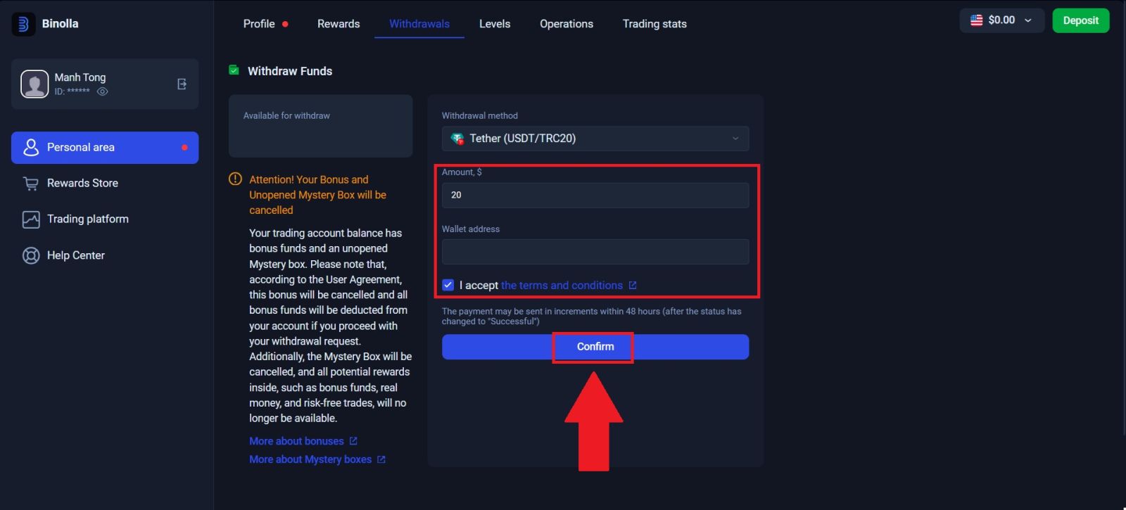 Jinsi ya Kulipa kutoka Binolla mnamo 2026: Kamilisha Mafunzo ya Kuondoa