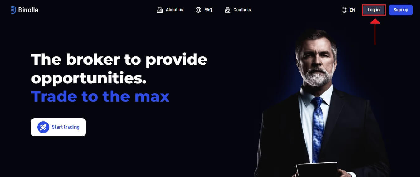 How to Login and start trading Binary Options at Binolla