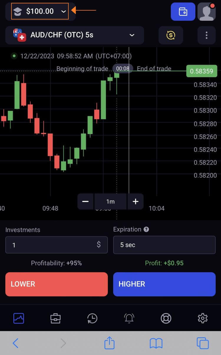How to Register and start Trading with a Demo Account in Binolla